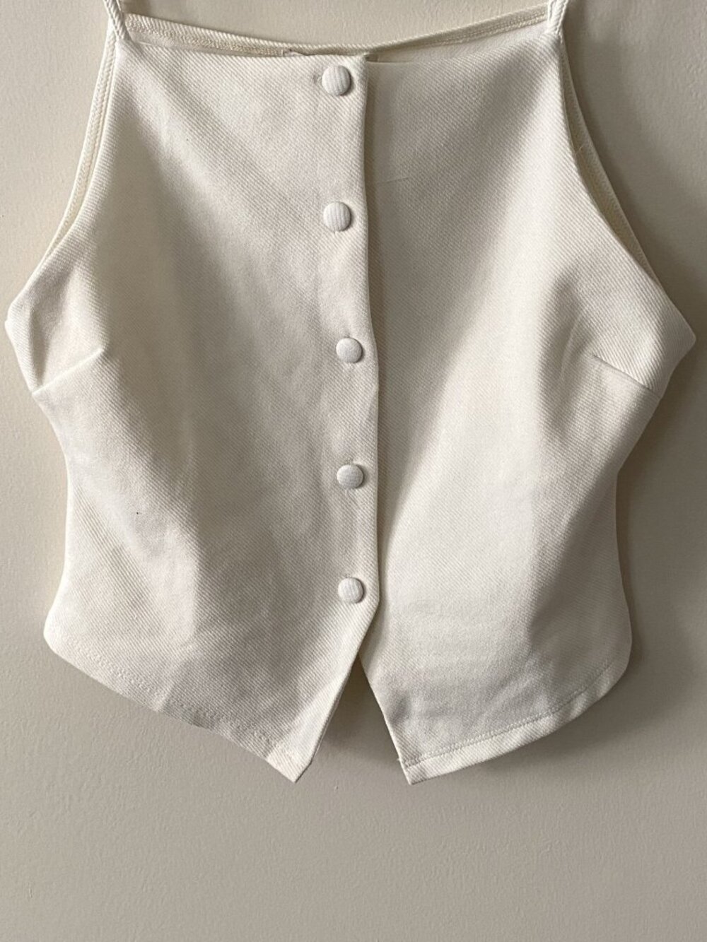 Zara Botton Down Knit Vest NWT - Picture 6 of 7
